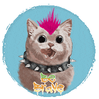 Be Brave Rock And Roll Sticker