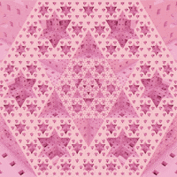 Pink Star GIF by Feliks Tomasz Konczakowski