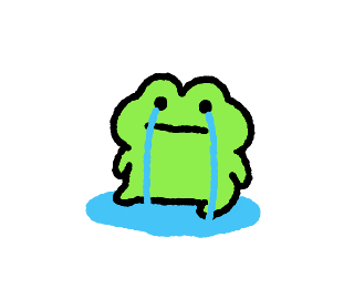 Sad Cry Sticker