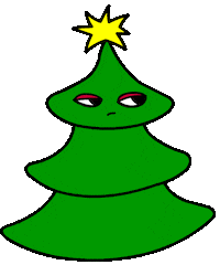 Christmas Tree Sticker