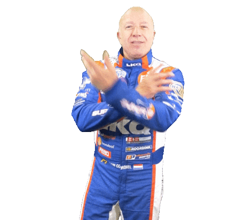 Racing Driver Sticker by Tom Coronel