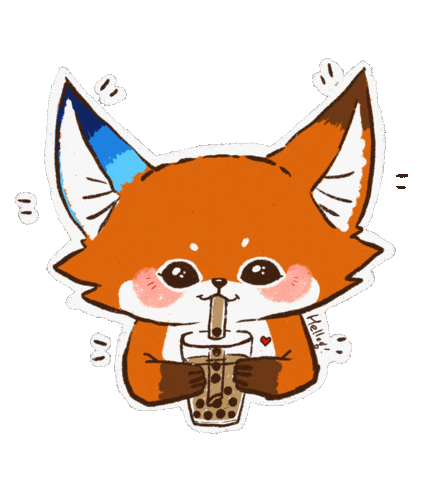 Pearl Milk Tea Sticker