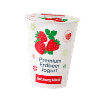 Premiumerdbeerjogurt Sticker by SalzburgMilch