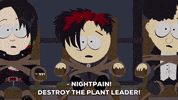 goth emo GIF by South Park 