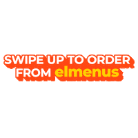 elmenus fast food food delivery foodies order online Sticker