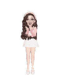 Happy Girl Sticker by Bel Diniz