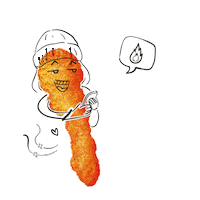 Orange Snacks Sticker by Risi_Oficial