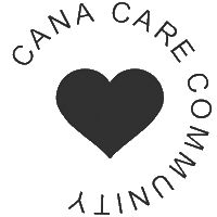 Heart Logo Sticker by Cana Care