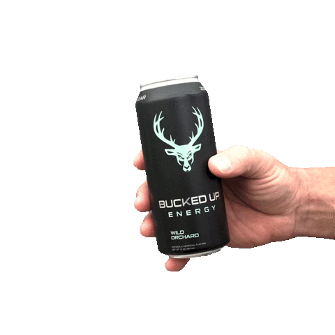 Energy Drink Energy Sticker by Bucked Up