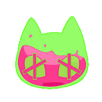 Cat Halloween Sticker