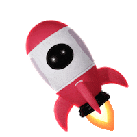 Elon Musk Rocket Sticker by Demic