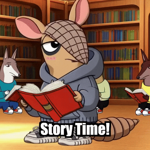 Book Reading GIF by Chillo Dillo