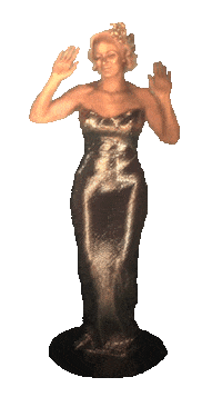 Art Deco Happy Dance Sticker by Stephanie