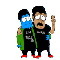 friends richie Sticker by deladeso