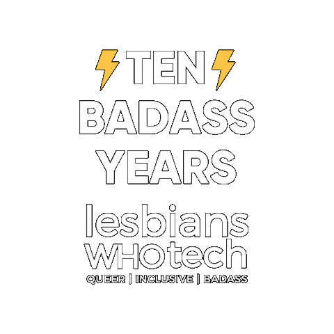 Lwt 10Th Anniversary Sticker by LWTSQUAD