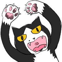 Ru66ishGame dance cat surprise 猫 Sticker