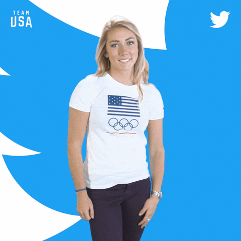 Winter Olympics Hello GIF by Twitter