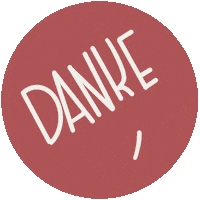 Danke Sticker by Kleinod-Illustrationen UG