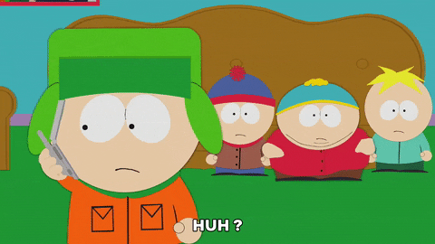wondering eric cartman GIF by South Park 
