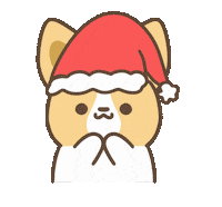 Christmas Sticker by corgiyolk
