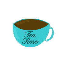 PothosAndVine gossip teatime teacup teaspill Sticker