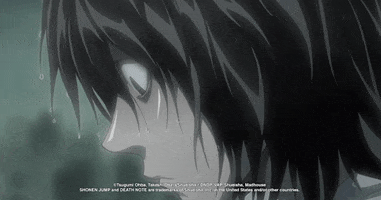 sad death note GIF by VIZ