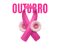Outubro Rosa Cancer De Mama Sticker
