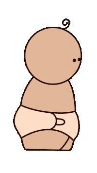 Baby Walking Tchoup Sticker