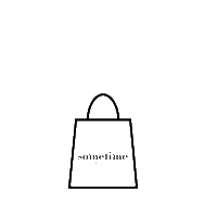 Sometimebag Sticker by sometime_byasiandesigners