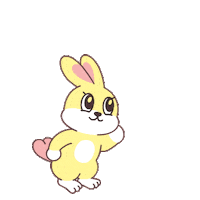 Bunny Rabbit Sticker by samlip