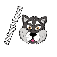 Wolf Pack Sticker by University of Limerick