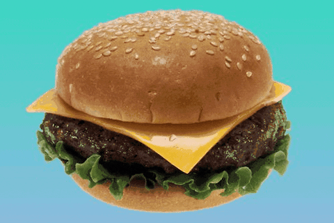 cheese burger GIF