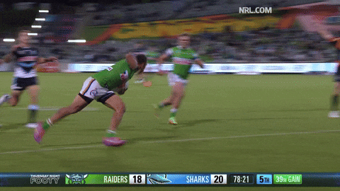 Nrl GIF by Canberra Raiders