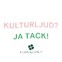 Kulturljud Sticker by Centerpartiet i Malmö