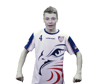 Team Usa Scream Sticker by USA Floorball