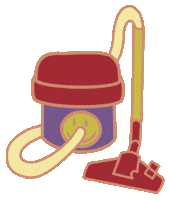 Happy Clean Up Sticker