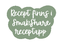 SmakShare recept receptapp smakshare receptapp Sticker