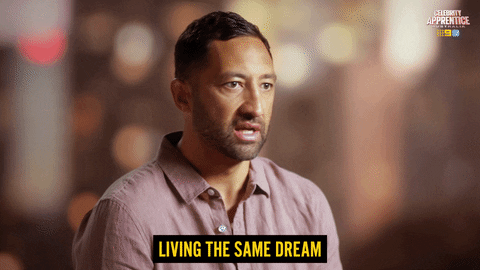 Dream Living GIF by Celebrity Apprentice Australia
