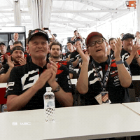 Well Done Applause GIF by FIA World Rally Championship