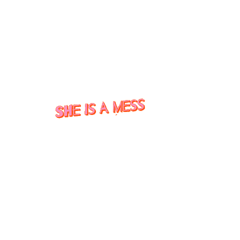 Chaos Mess Sticker by Poespas