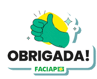 Faciap obrigada associacao associativismo faciap Sticker