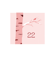 Twenty-Two Christmas Sticker by A PET STORE