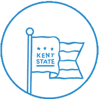 Forever Brighter Sticker by Kent State Alumni