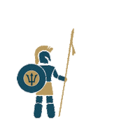 inflaparqueacuticoikarus agua diversion guerrero olimpo Sticker