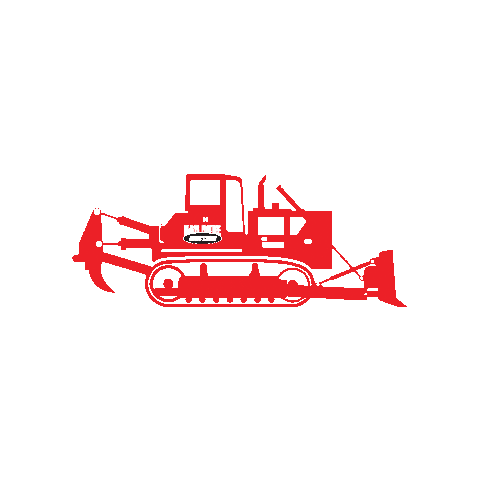 BarNoneAuction construction tractor auction heavy equipment Sticker