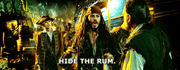 johnny depp rum GIF