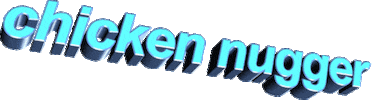 chicken quote Sticker by AnimatedText
