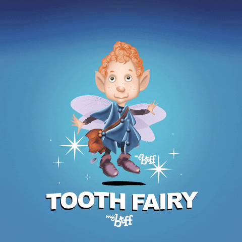 Tooth Fairy GIF by MyBTFF