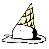 Ice Cream Summer Sticker by nicemusicdude