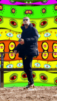 thomasimoehl crazy neon sorry lsd GIF